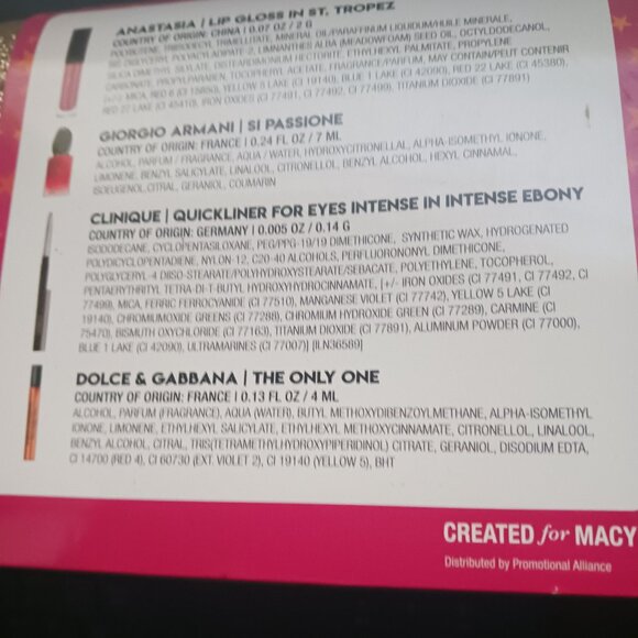 Macys Get Glam 3 Deluxe Minis, 1Ffullsize Eyliner+ Complentary Crossbody bag - Picture 6 of 8